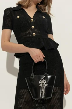 Self-Portrait BLACK Handbag