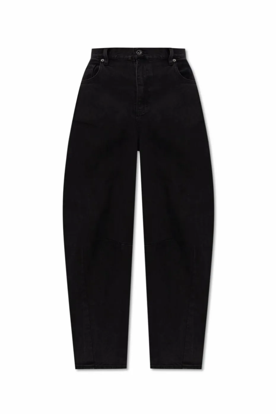 Self-Portrait BLACK High-waisted jeans