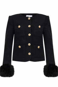Self-Portrait BLACK Tweed jacket