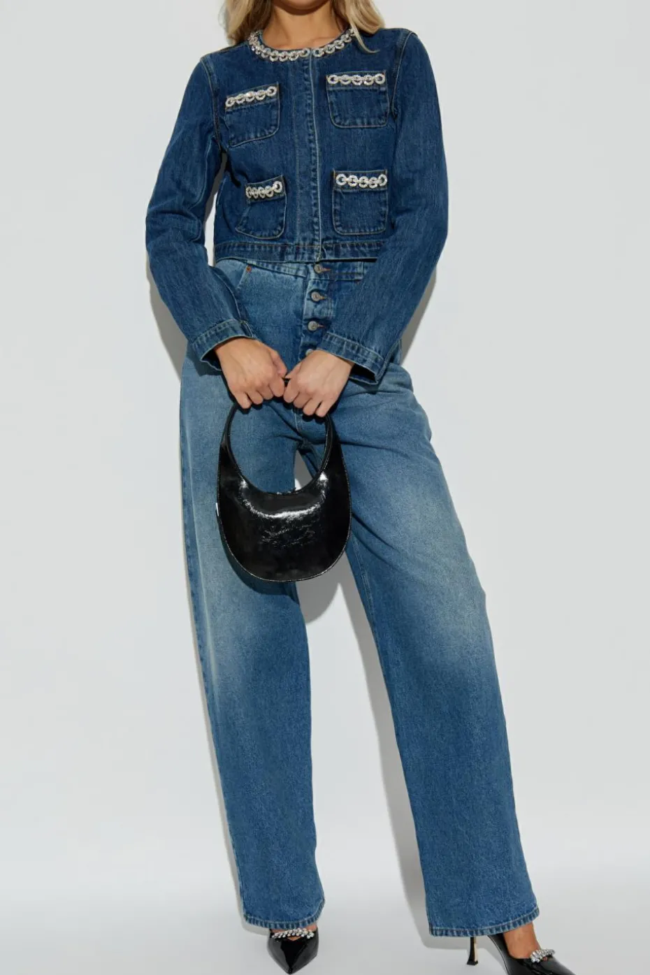 Self-Portrait BLUE Denim jacket