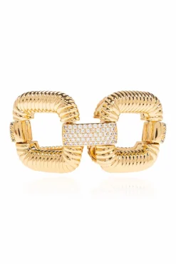 Self-Portrait GOLD Brass bracelet