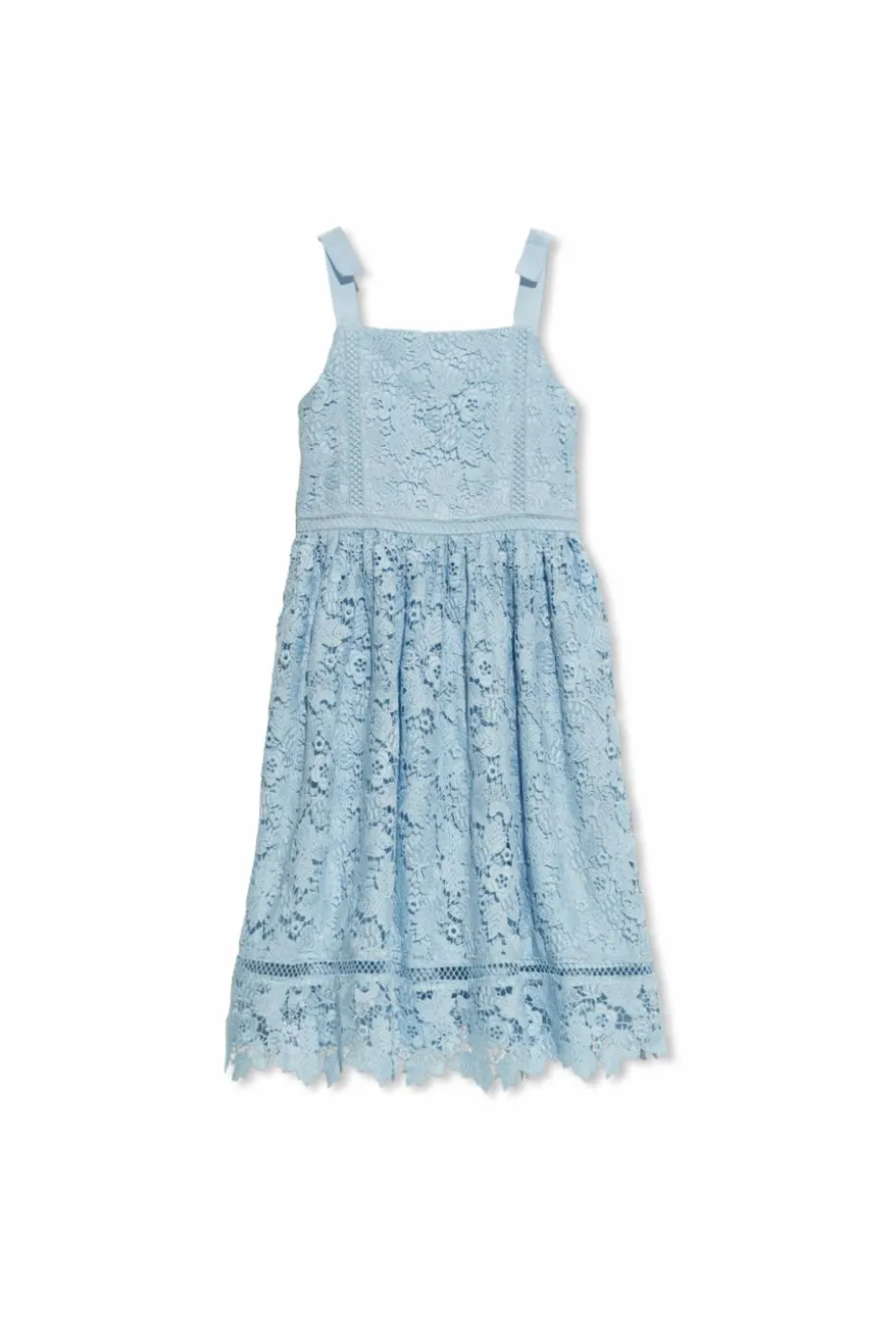 Self-Portrait Kids BLUE Lace dress