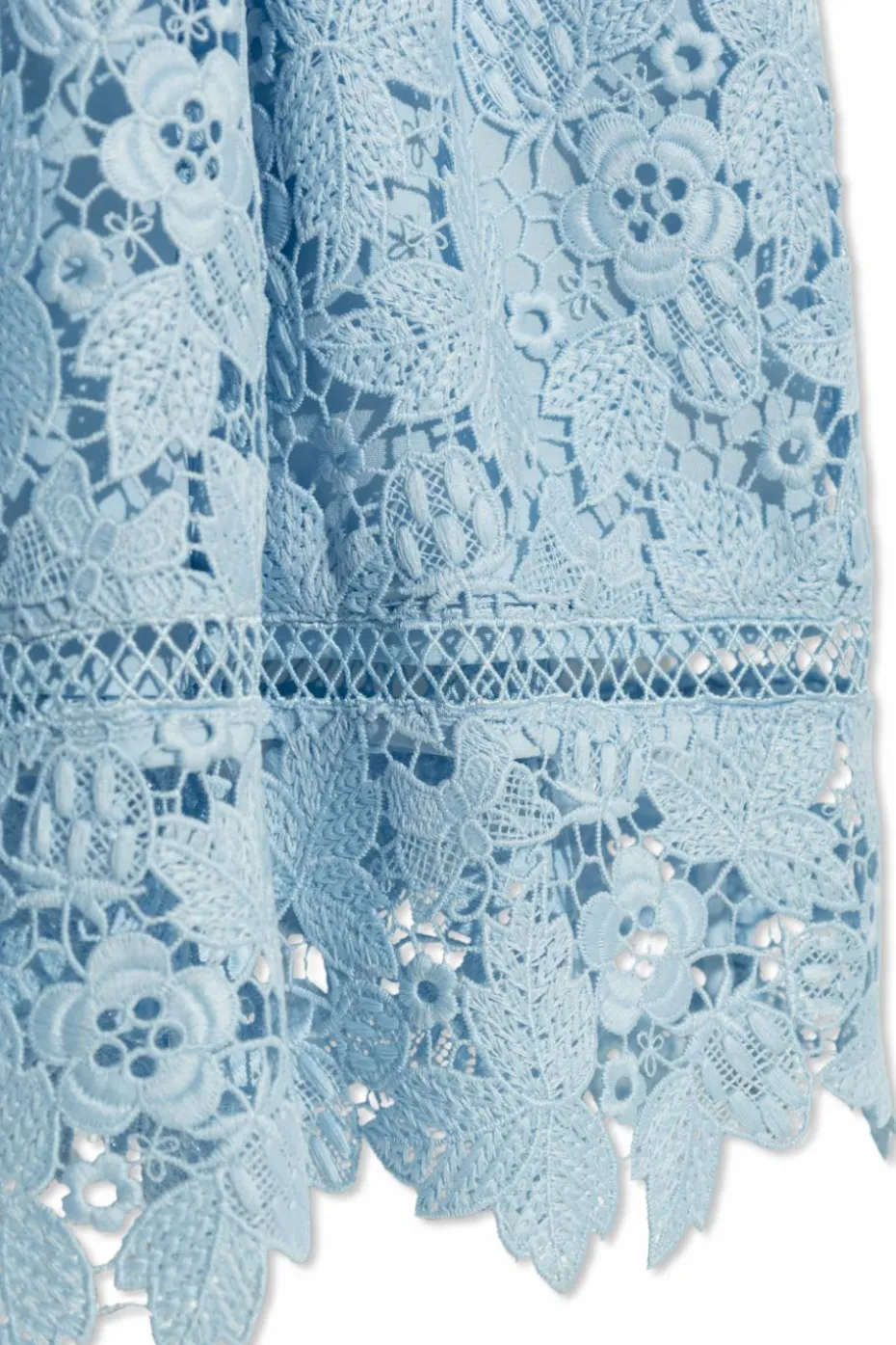 Self-Portrait Kids BLUE Lace dress