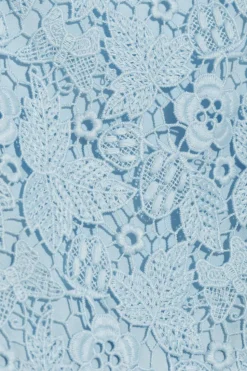 Self-Portrait Kids BLUE Lace dress