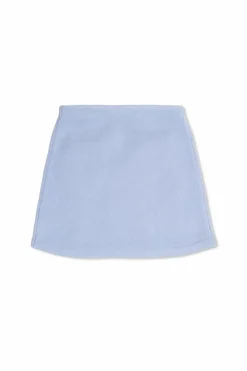 Self-Portrait Kids BLUE Skirt with shimmering appliqués