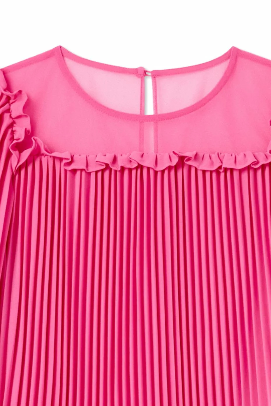 Self-Portrait Kids PINK Dress with lace trim