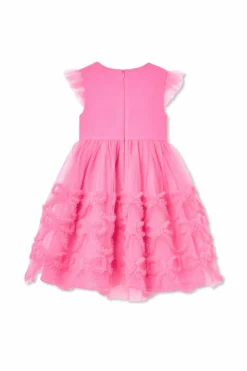 Self-Portrait Kids PINK Dress with a bow