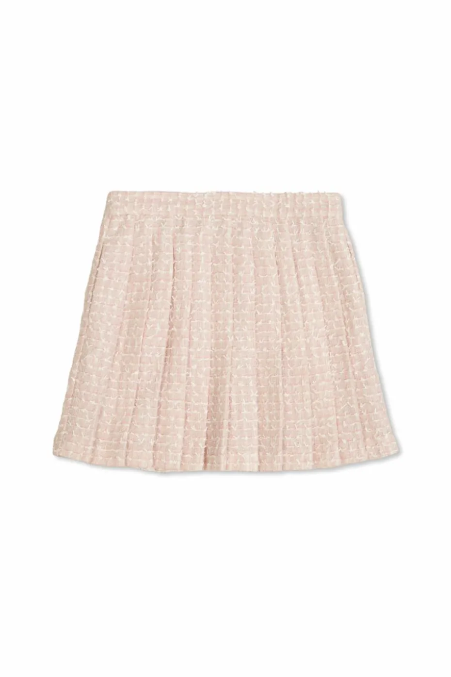 Self-Portrait Kids PINK Tweed skirt