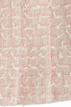 Self-Portrait Kids PINK Tweed skirt