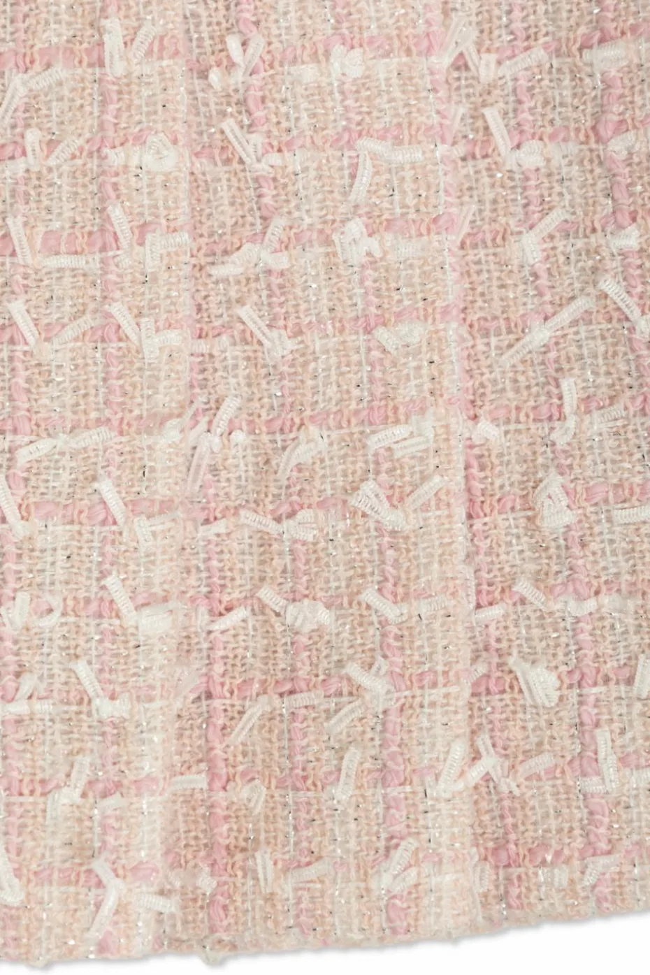 Self-Portrait Kids PINK Tweed skirt