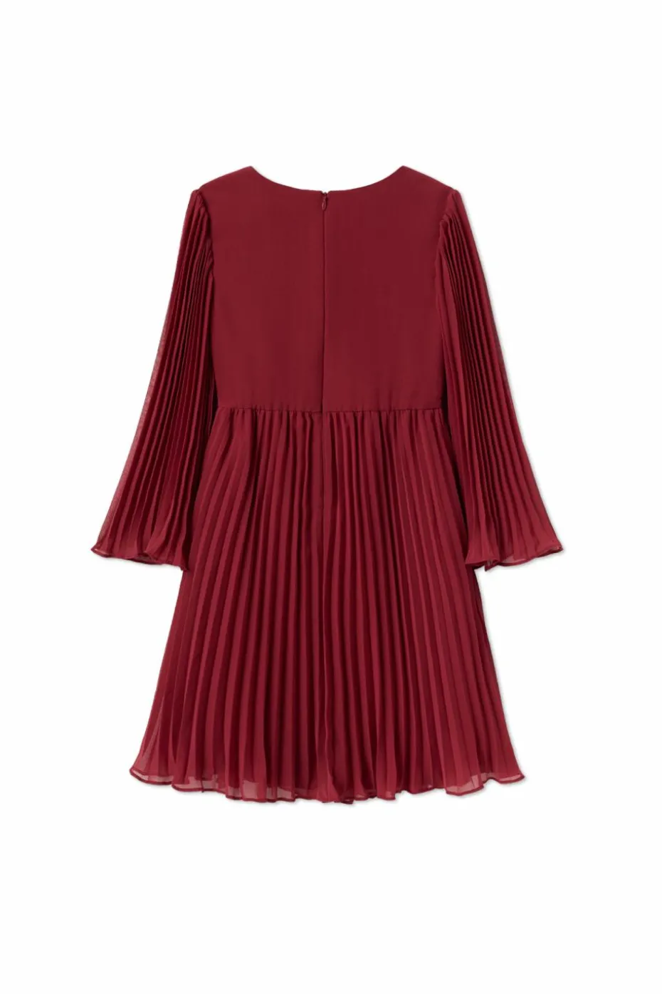 Self-Portrait Kids RED Pleated dress