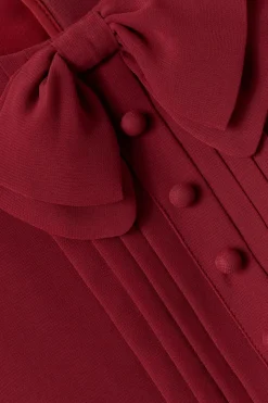Self-Portrait Kids RED Pleated dress