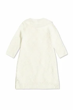 Self-Portrait Kids WHITE Dress with lace collar