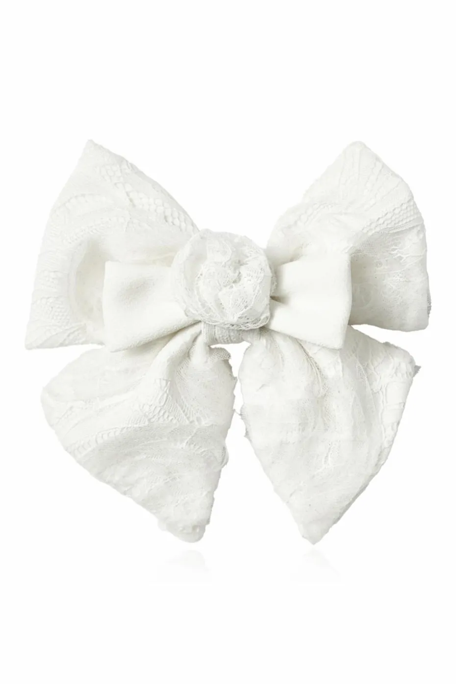 Self-Portrait Kids WHITE Lace bow