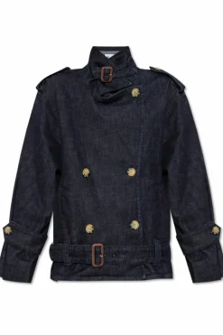 Self-Portrait NAVY BLUE Denim jacket