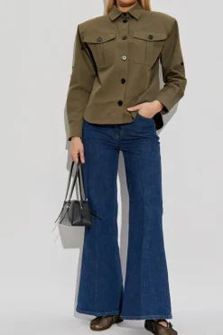 Self-Portrait NAVY BLUE Flared leg jeans