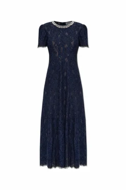Self-Portrait NAVY BLUE Lace dress