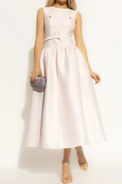 Self-Portrait PINK Sleeveless dress