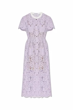 Self-Portrait PURPLE Lace dress