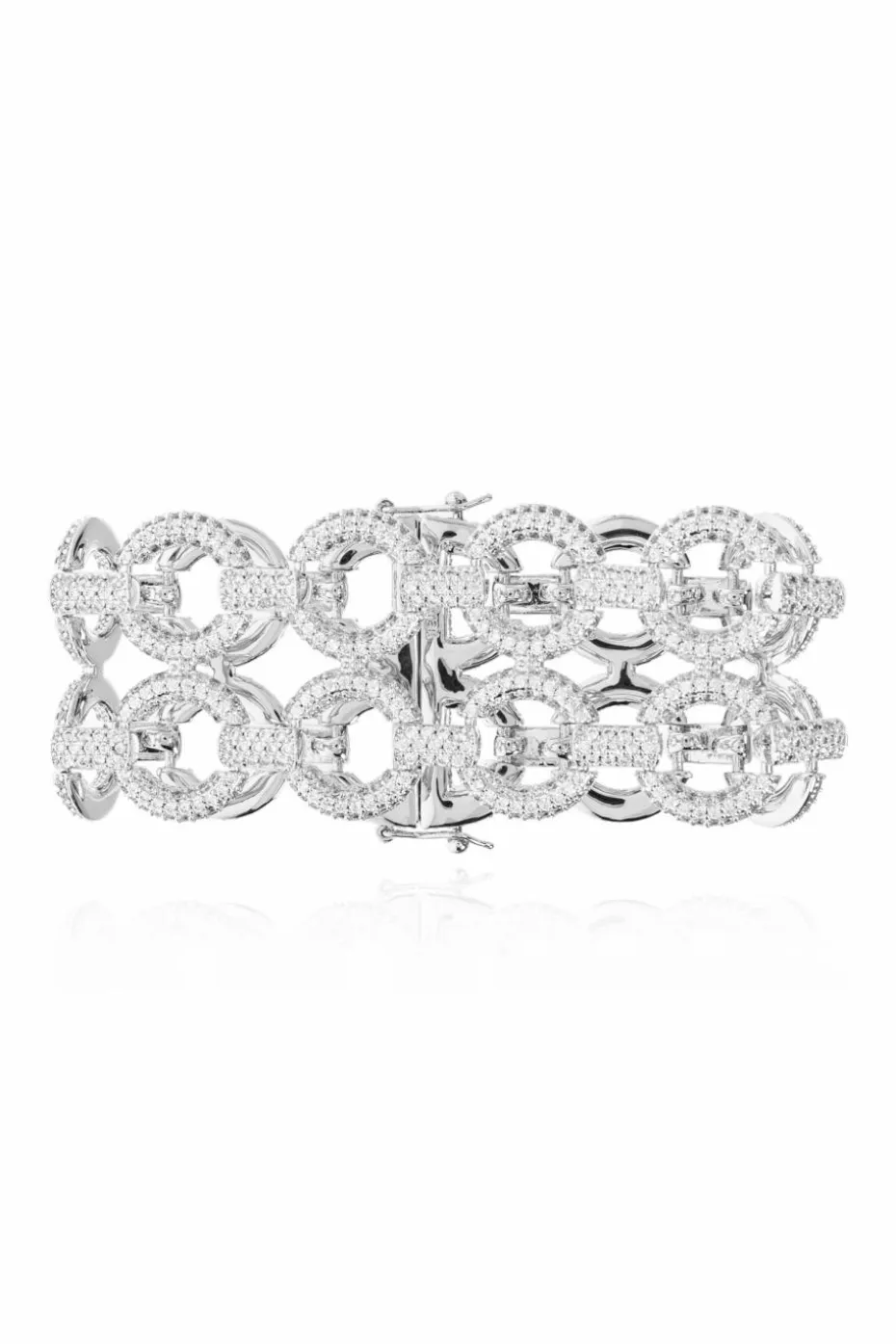 Self-Portrait SILVER Shimmering bracelet