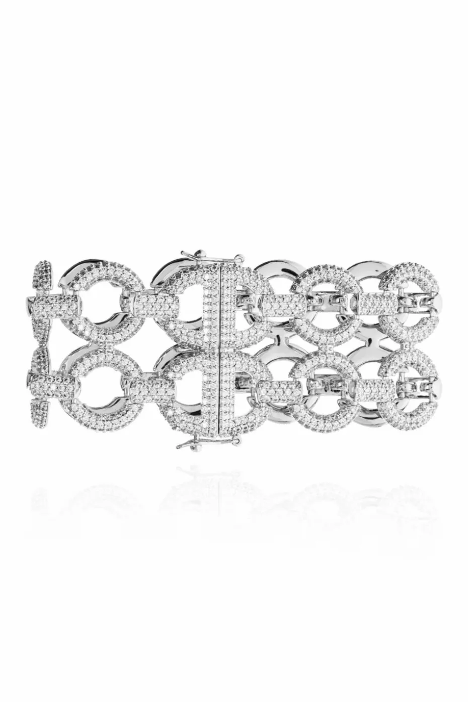Self-Portrait SILVER Shimmering bracelet