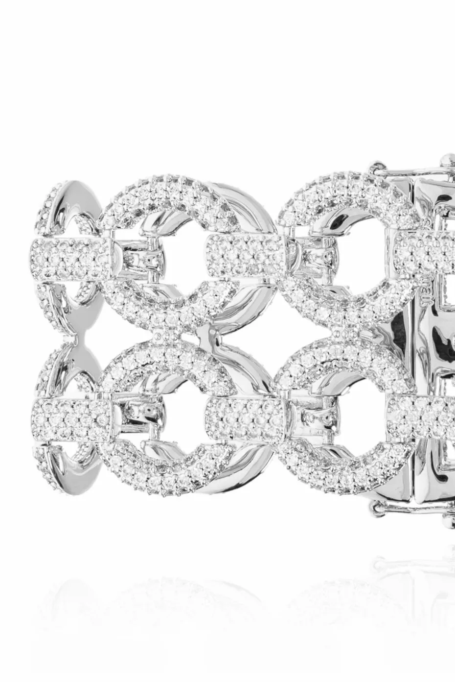 Self-Portrait SILVER Shimmering bracelet