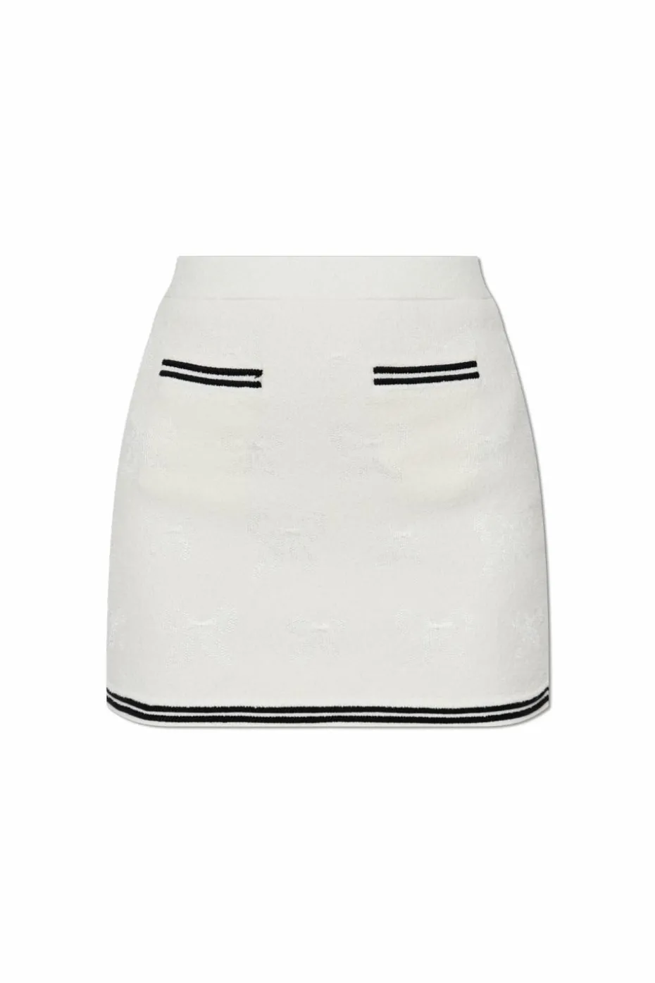 Self-Portrait WHITE Skirt with Pockets