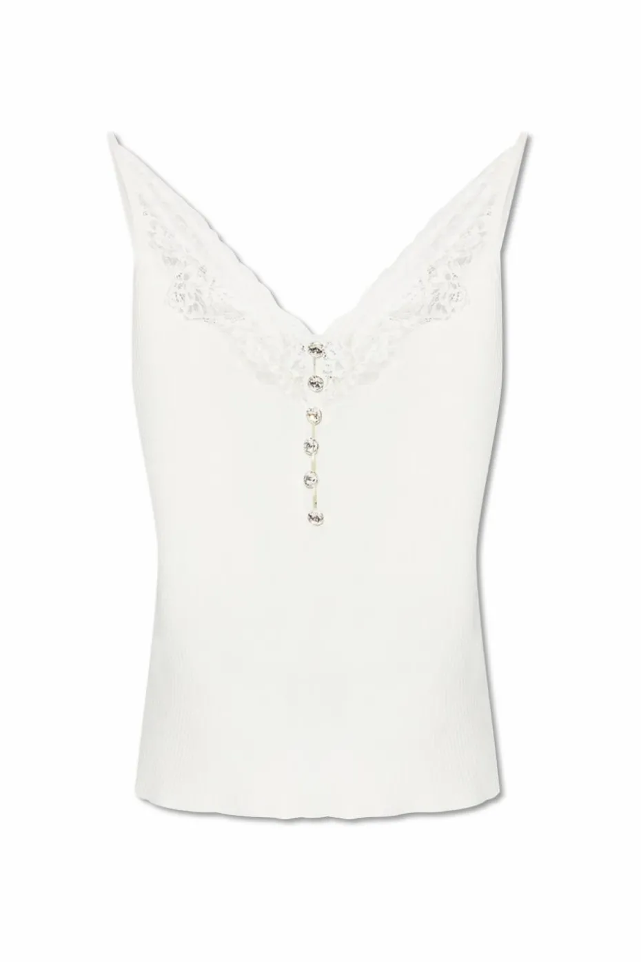 Self-Portrait WHITE Strappy top