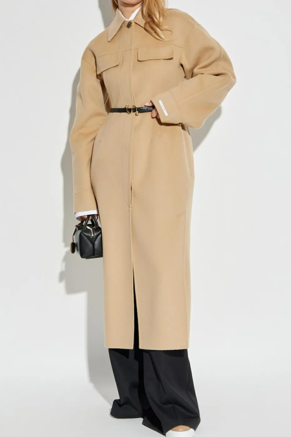 Sportmax beige Coat "Olio"