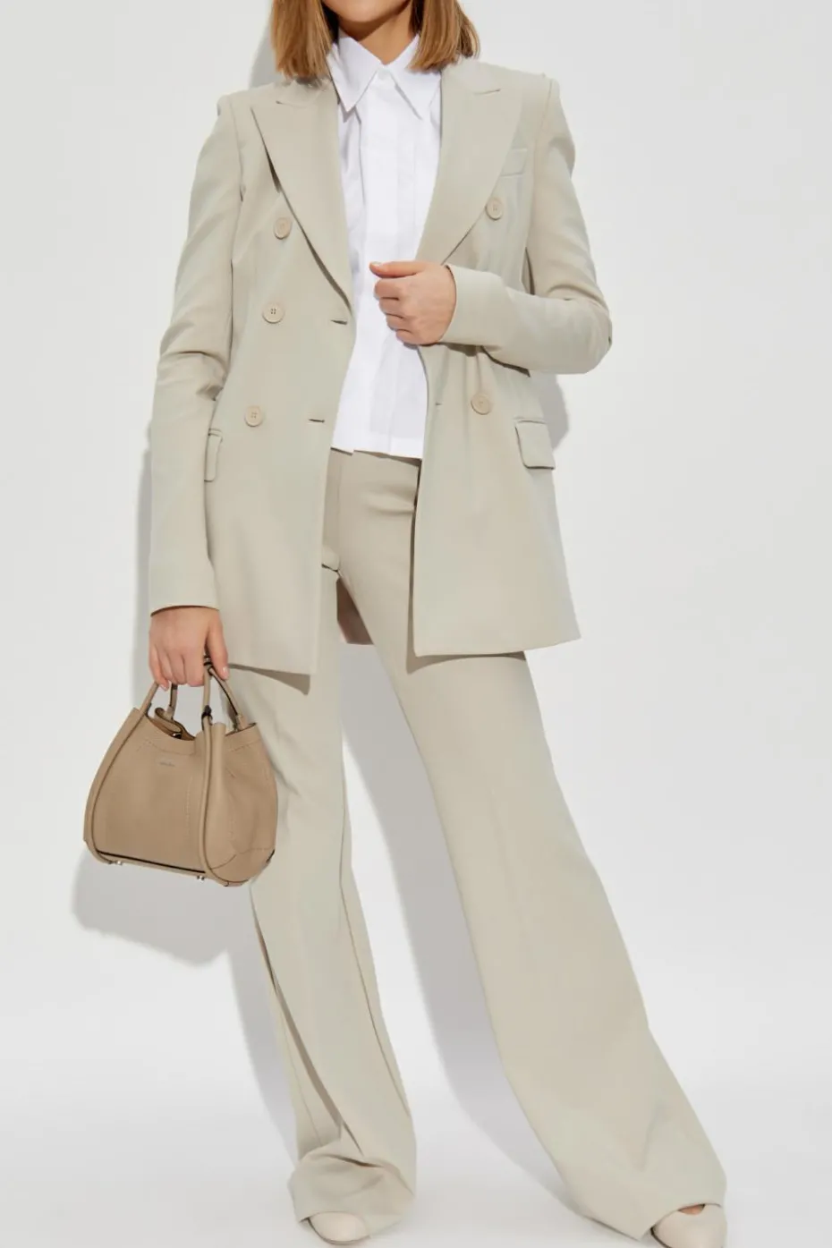 Sportmax beige Flared pants