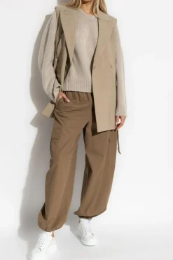 Sportmax beige Wool Vest "Ciurma"