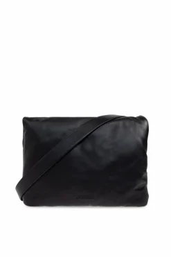 Sportmax BLACK Leather bag āSoffyā