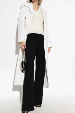 Sportmax BLACK Silk pants