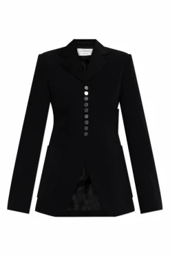 Sportmax BLACK Single-breasted blazer āMasqueā