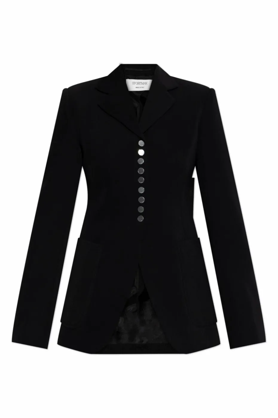 Sportmax BLACK Single-breasted blazer ‘Masque’