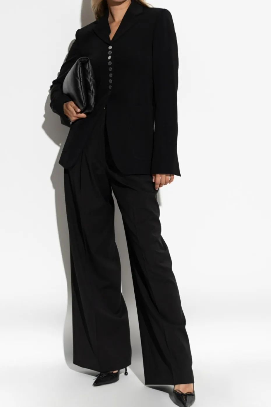 Sportmax BLACK Single-breasted blazer ‘Masque’