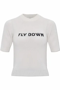 Sportmax cream Short sleeve sweater Unisono