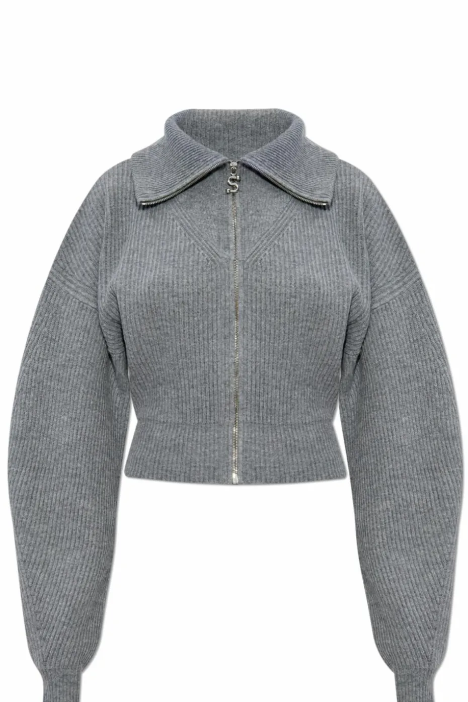 Sportmax GREY Wool Cardigan "Calipso"