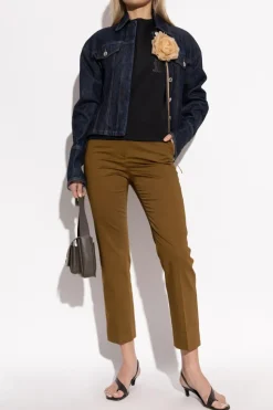 Sportmax NAVY BLUE Denim jacket Gange