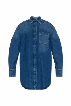 Sportmax NAVY BLUE Denim shirt "Eridani"