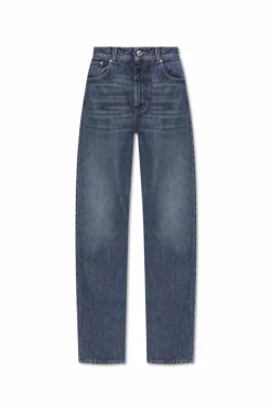 Sportmax NAVY BLUE Straight leg jeans Tasso