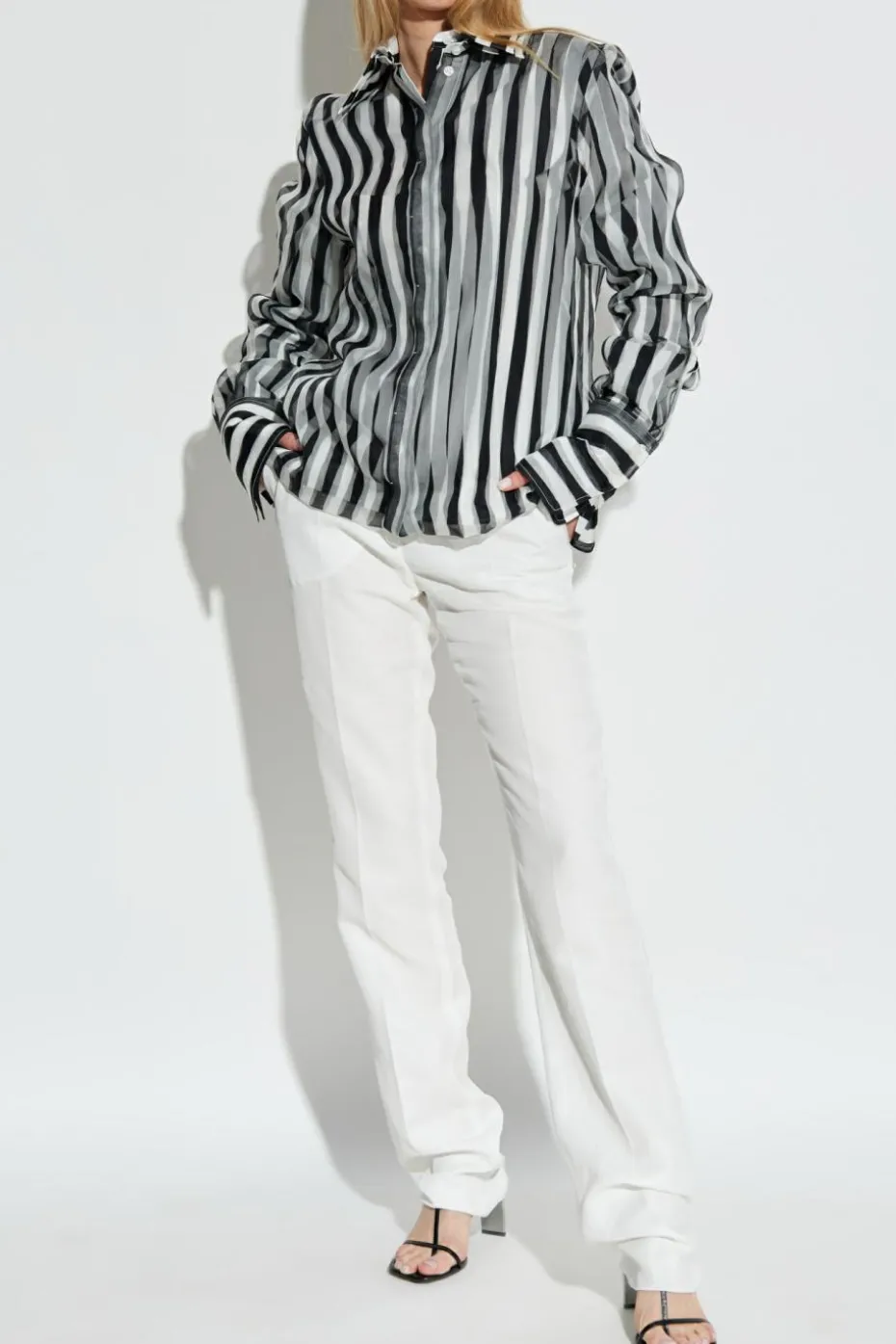 Sportmax WHITE Pants Raoul