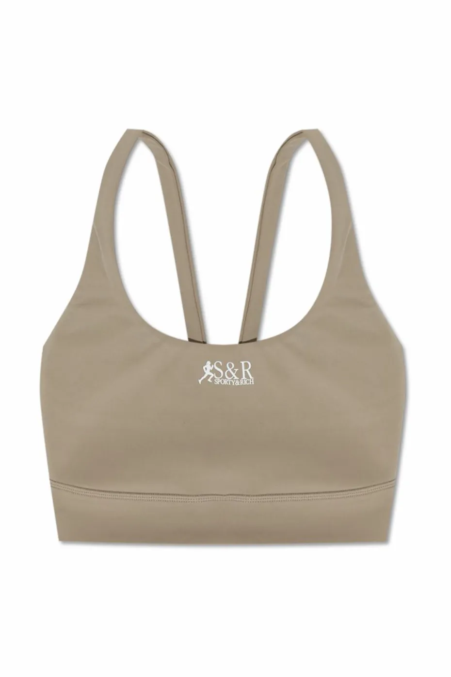 Sporty & Rich beige Sports bra "SR Runner Active"