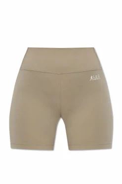 Sporty & Rich beige Training shorts `SR Runner Biker`