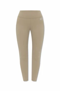 Sporty & Rich beige Training Leggings "SR Runner"