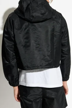 Sporty & Rich BLACK Jacket with logo