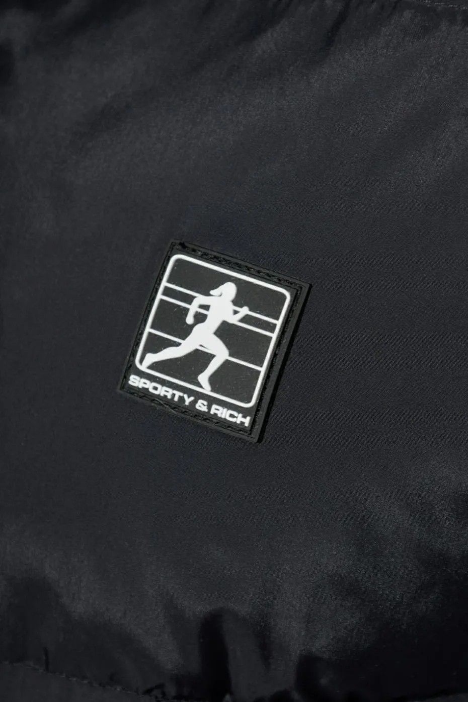 Sporty & Rich BLACK Padded Jacket