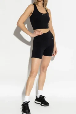 Sporty & Rich BLACK Shorts from the Core collection