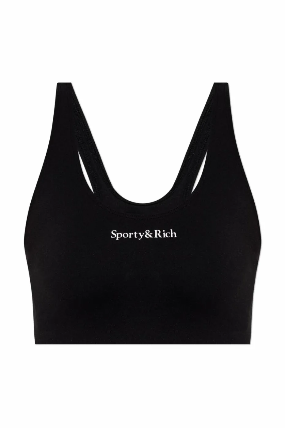 Sporty & Rich BLACK Top from the Core collection