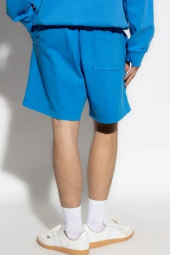 Sporty & Rich BLUE Shorts from the `UCLA` collection
